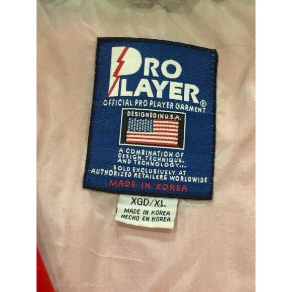 Vintage 1990's Pro Player Ohio State Buckeyes Hooded Windbreaker Jacket Men's XL - Picture 7 of 7